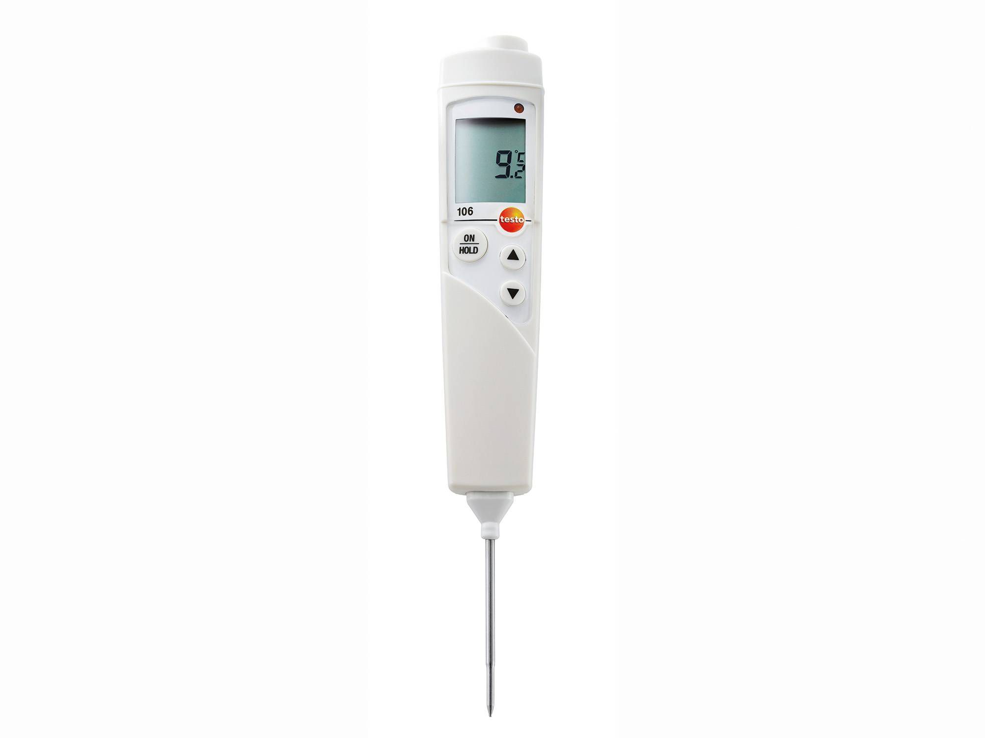 Термометр для пищевого сектора с сигналом тревоги TESTO 106 с поверкой Термометры