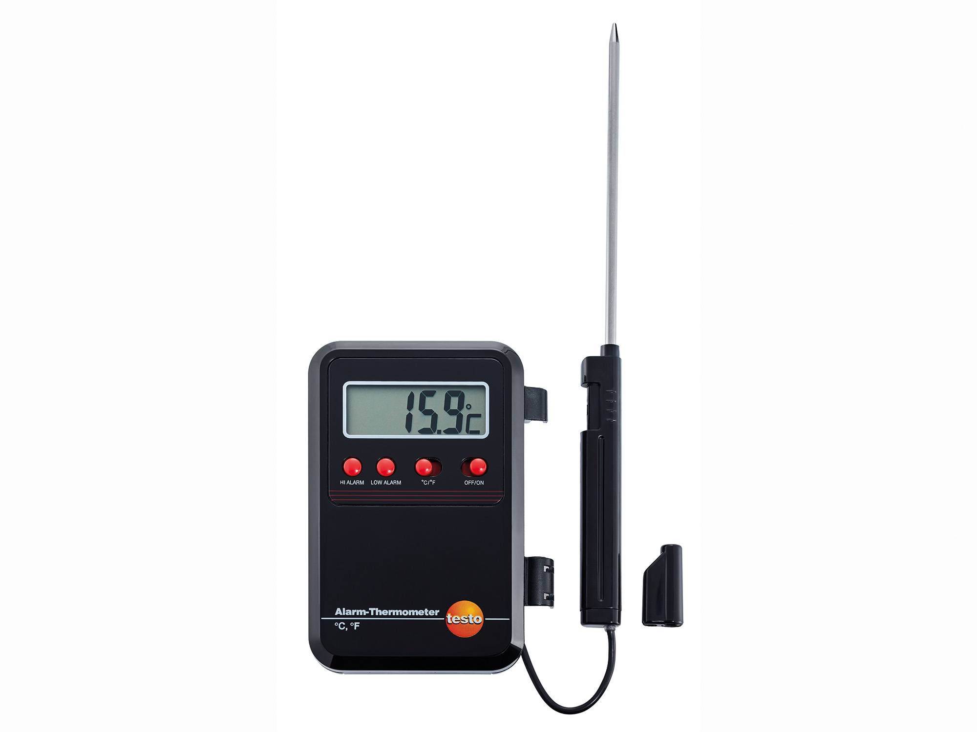 Мини-термометр с проникающим зондом и сигналом тревоги TESTO 0900 0530 Термометры