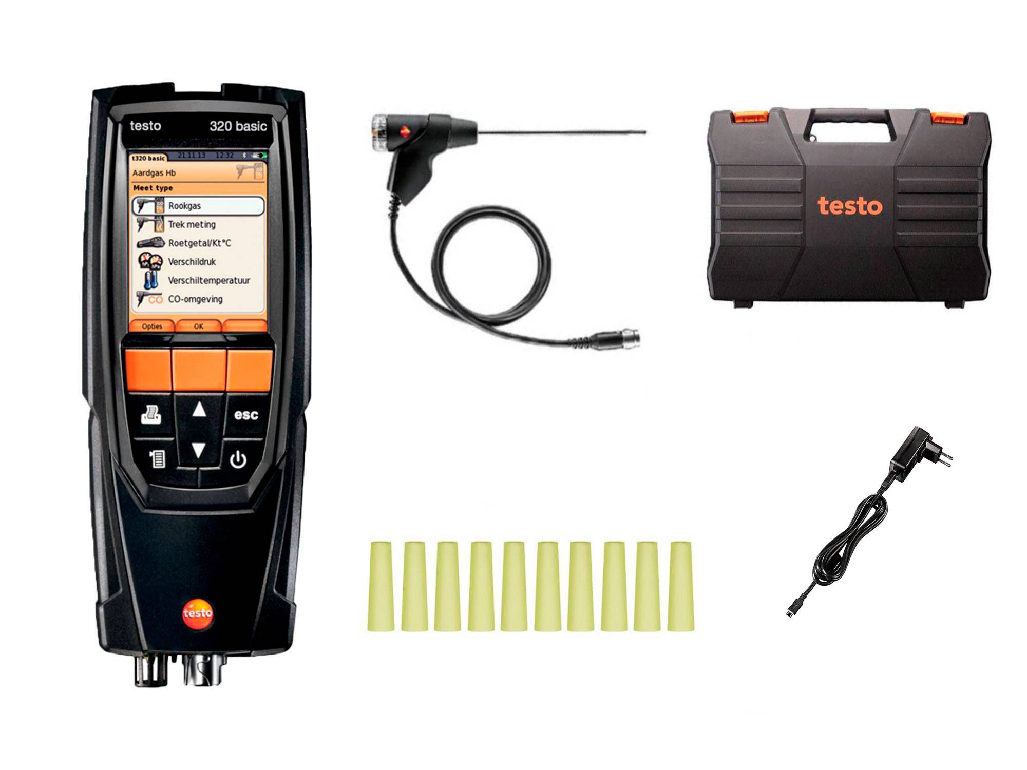 TESTO 320 Извещатели утечки газа