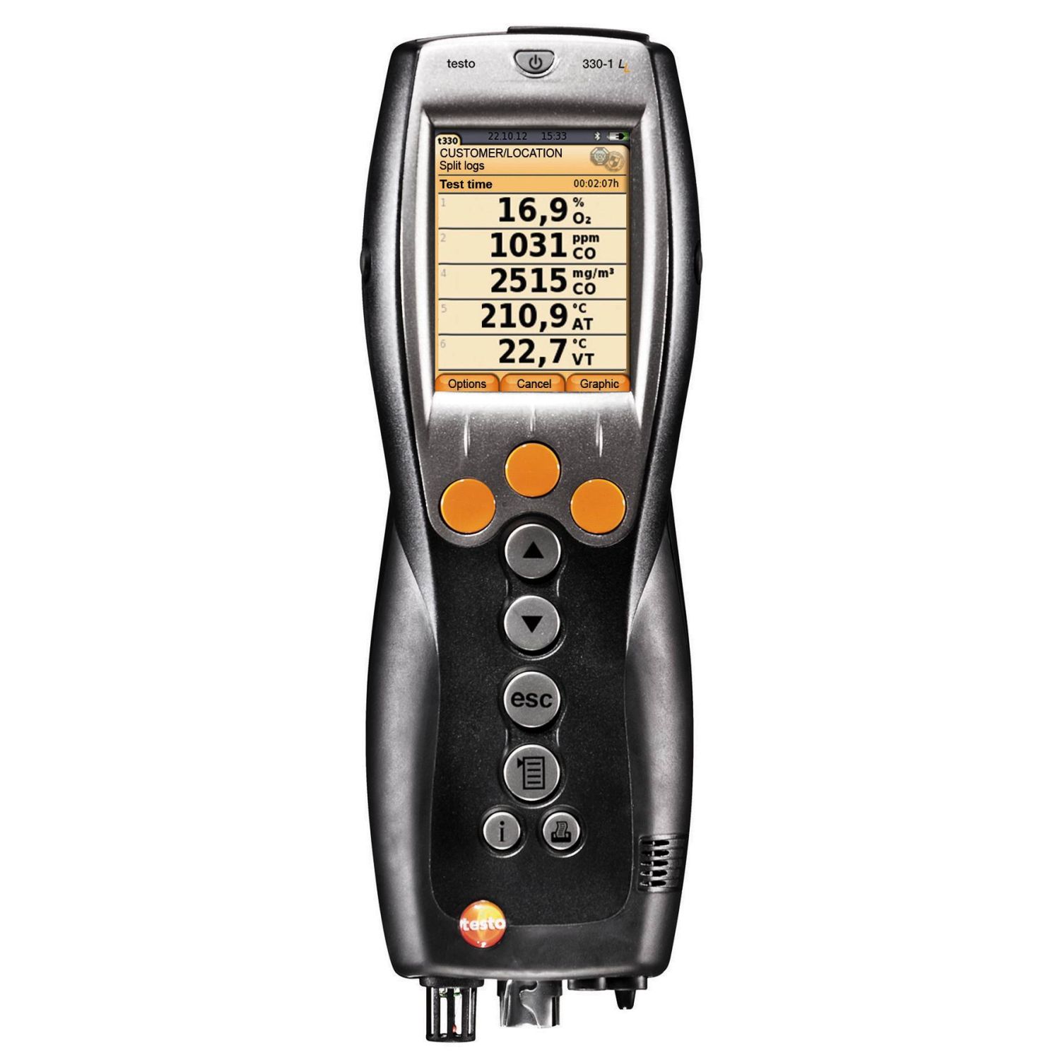 TESTO 330-1 LL комплект с 760-2 Пылемеры